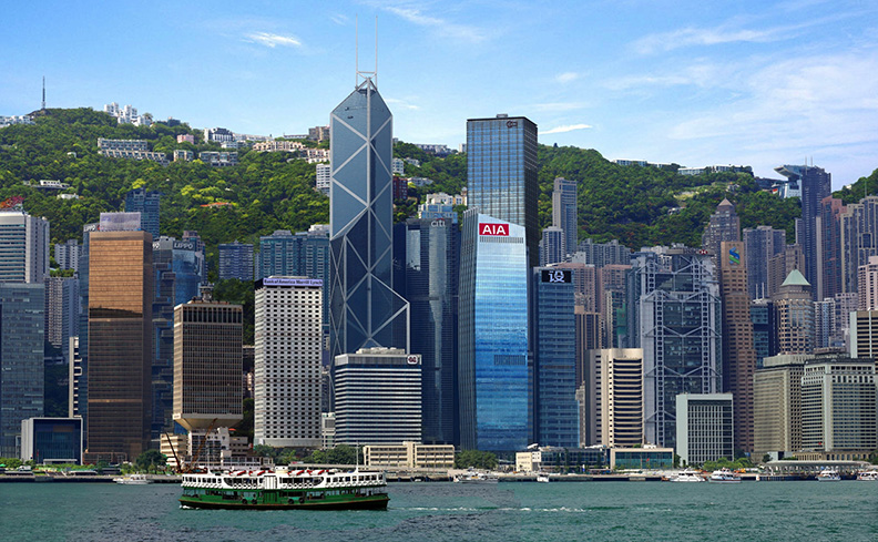 總部位於香港的AIA友邦保險集團。