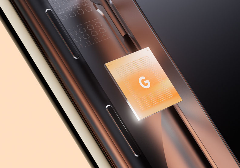 Google最新Pixel 6系列搭載自家研發Tensor晶片。Google提供