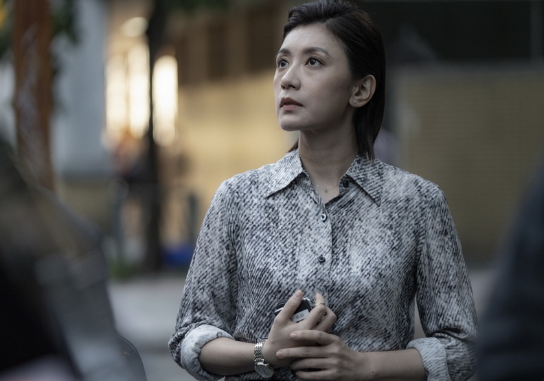 賈靜雯以《瀑布》入圍金馬最佳女主角獎。華映