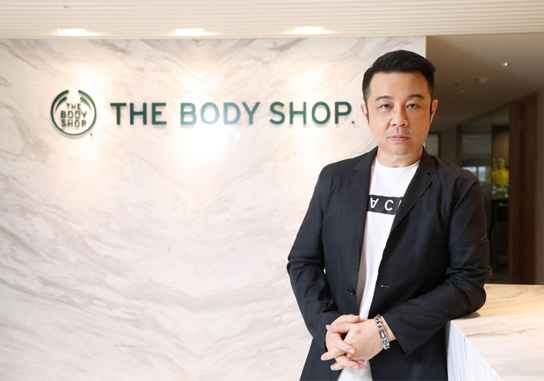 圖／THE BODY SHOP（美體小舖）董事長曾峙屏。張智傑攝