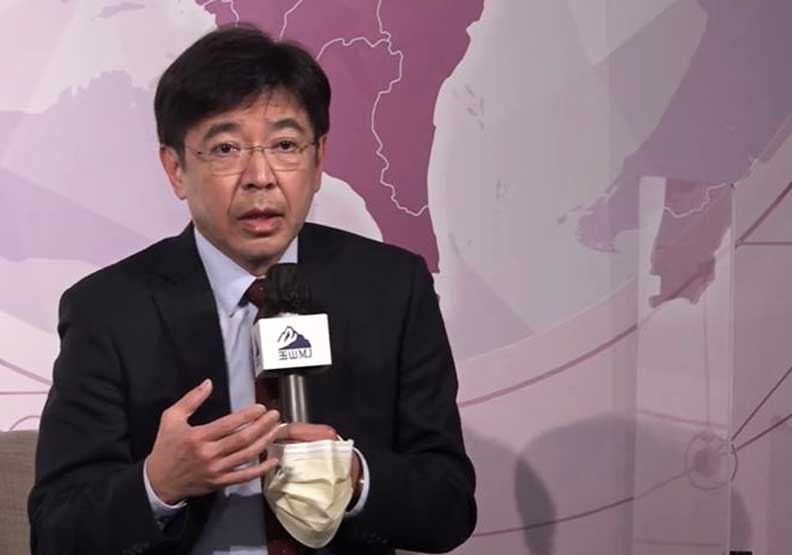 現任總統府資政林信義。擷取自台灣玉山科技協會MJTaiwan YouTube