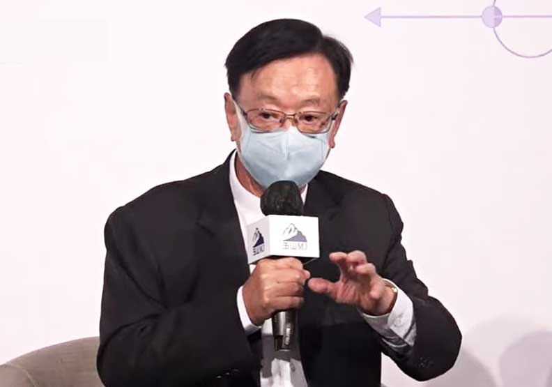圖／聯電榮譽董事長宣明智。擷取自台灣玉山科技協會MJTaiwan YouTube