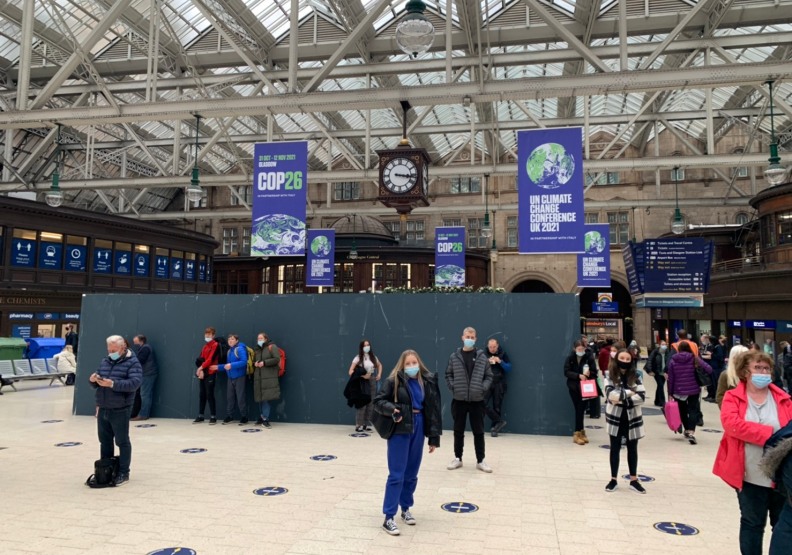 COP26被視為搶救地球氣候危機的最後機會。台灣青年氣候聯盟提供