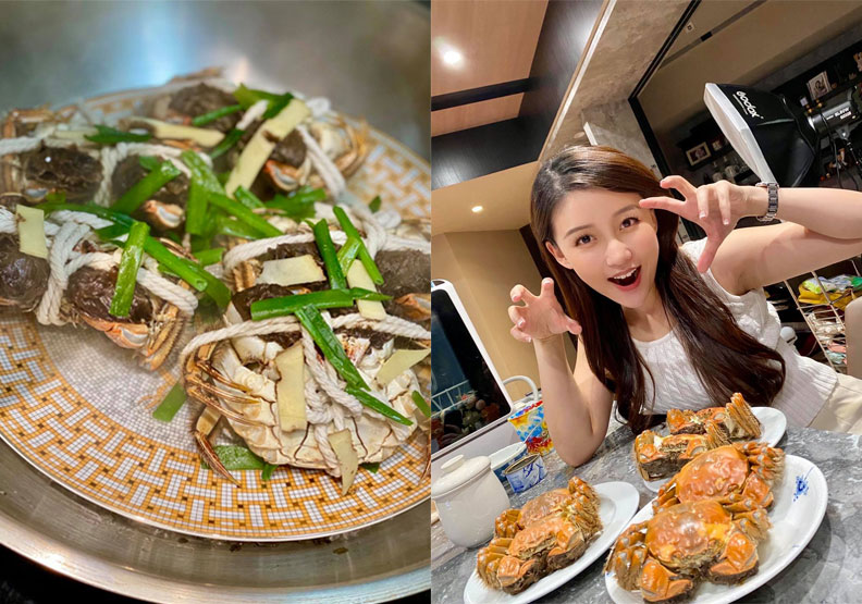 料理螃蟹的方式非常多,高敏敏營養師推薦用去腥三劍客「薑片、蔥段、料理米酒」來清蒸,蒸煮20分鐘後關火就超美味!高敏敏營養師提供