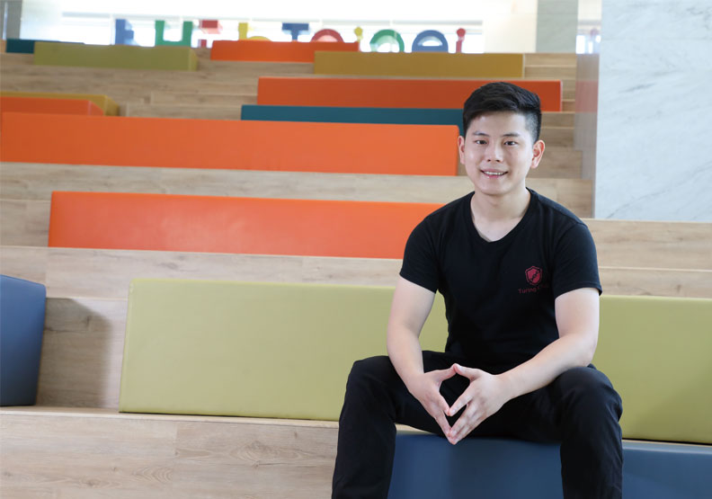 圖靈鏈創辦人暨執行長胡耀傑。蘇義傑攝