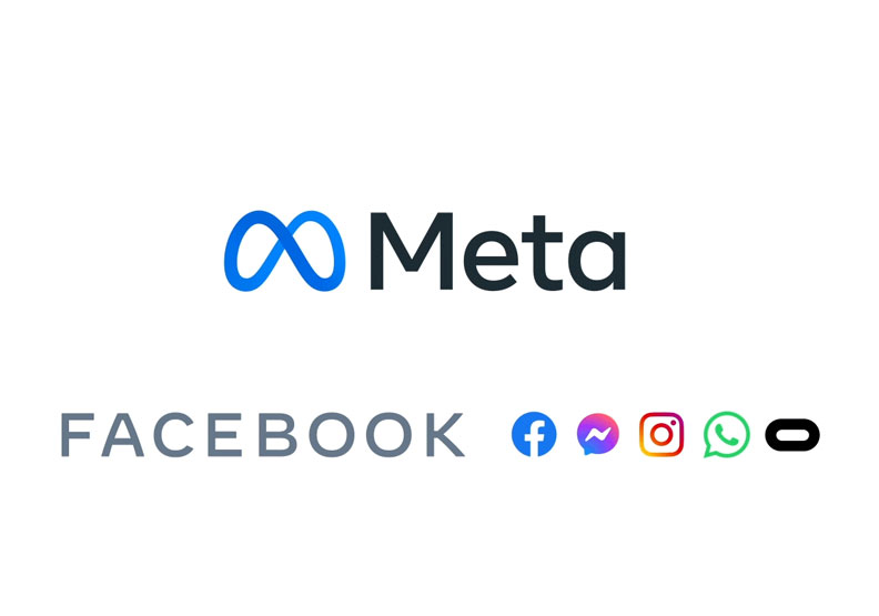Facebook更名Meta。取自Facebook