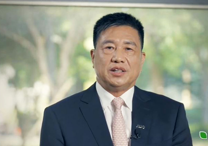 友達董事長彭双浪。台灣氣候聯盟提供