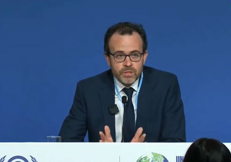 Aldersgate Group永續經濟組織祕書長莫和（Nick Molho）。台灣氣候聯盟提供