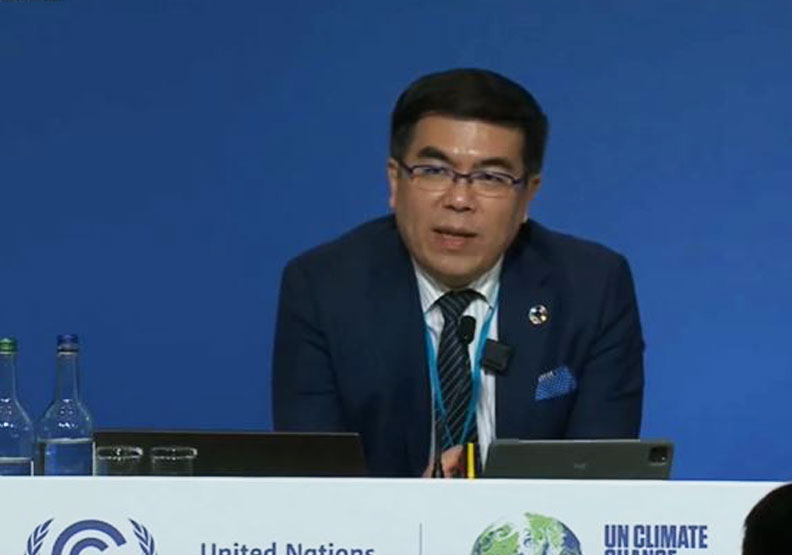 台灣氣候聯盟秘書長彭啟明。台灣氣候聯盟提供