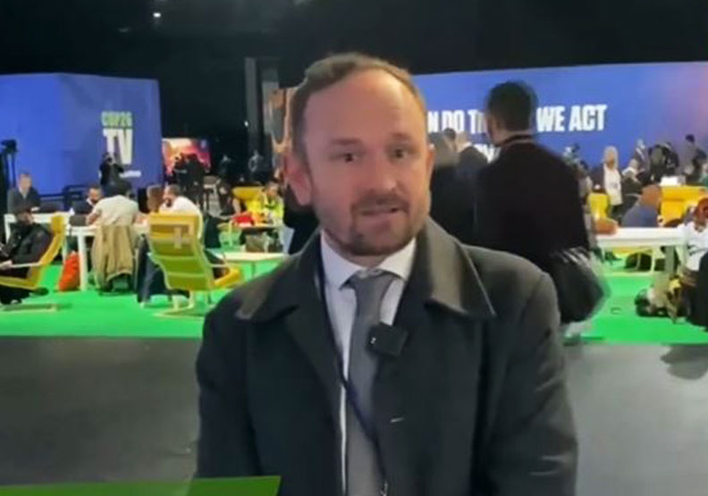 RE100主席金敏斯。台灣氣候聯盟提供