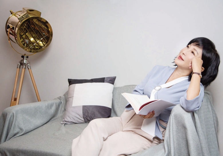 吳淡如正在攻讀歷史學博士，知識積累了她的富足人生。吳淡如提供