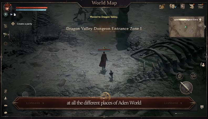 取自《Lineage W》YouTube。