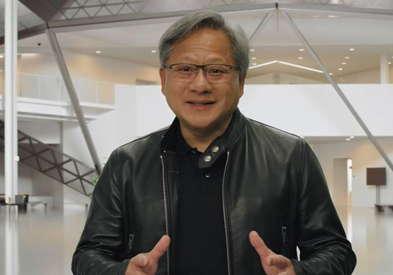 NVIDIA創辦人暨執行長黃仁勳。擷取自GTC November 2021影片