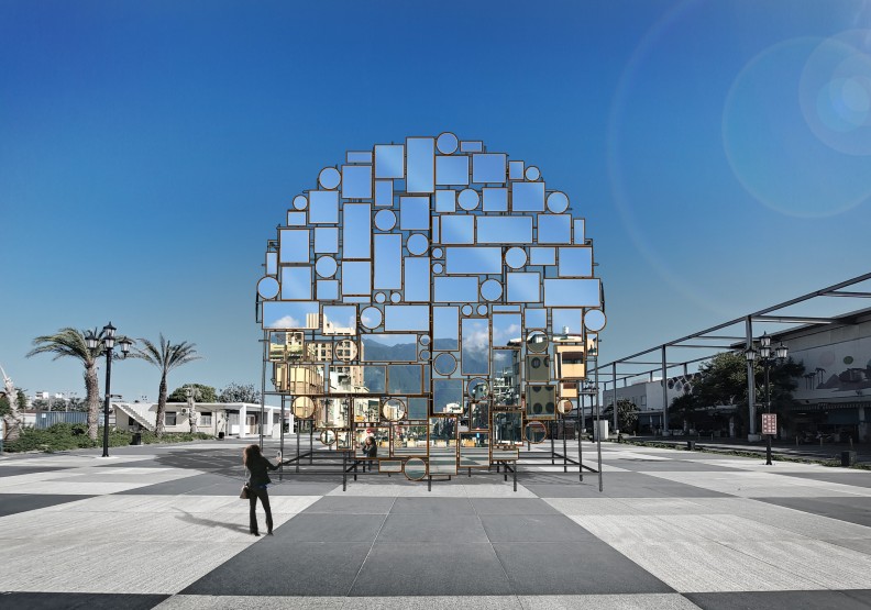 豪華朗機工《鏡岕》。花蓮城市空間藝術節提供