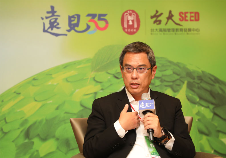 台灣水泥總經理李鐘培。張智傑攝