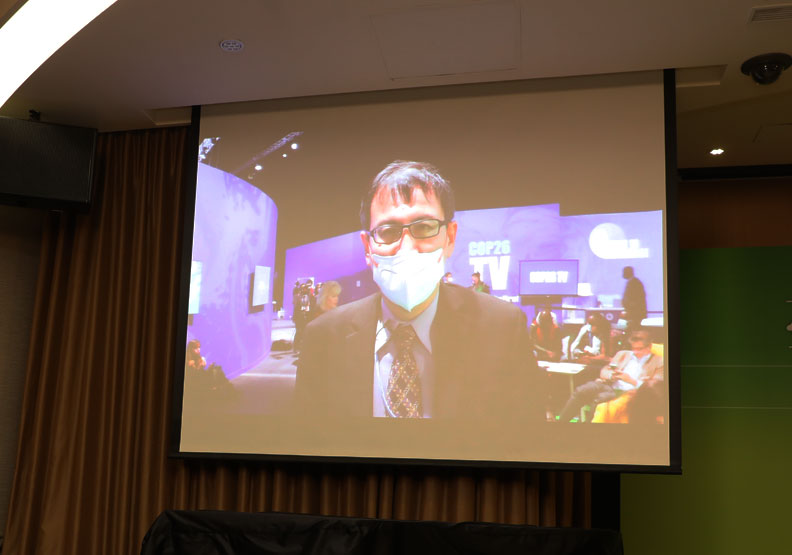 行政院能源及減碳辦公室副執行長林子倫。張智傑攝