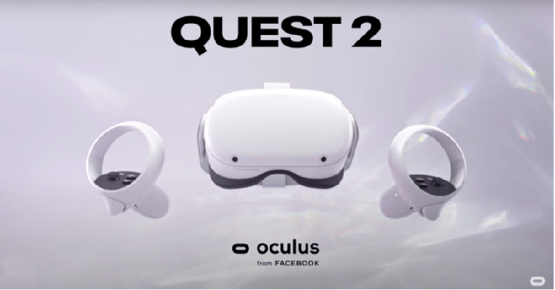 最新一代 Oculus Quest 2。取自創新拿鐵，圖片來源：Oculus