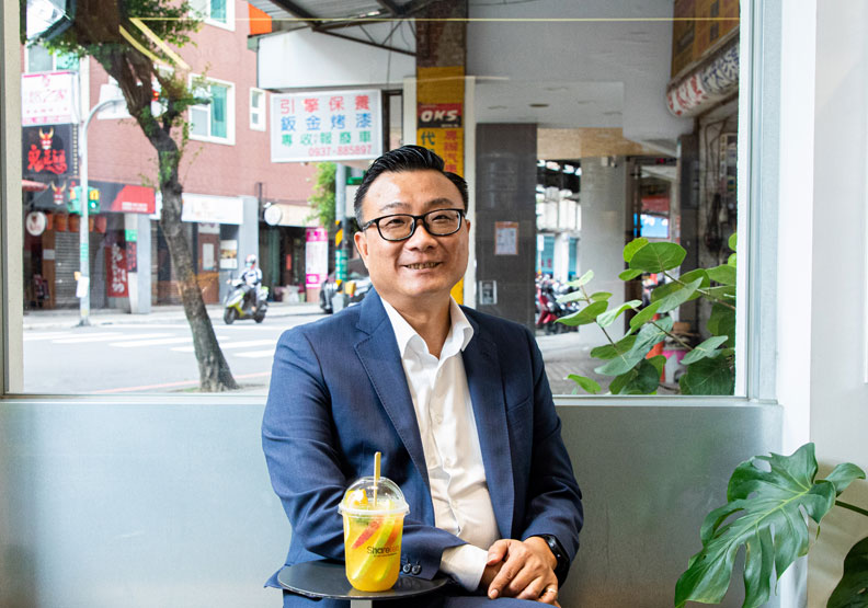 歇腳亭創辦人、聯發國際董事長鄭凱隆。池孟諭攝