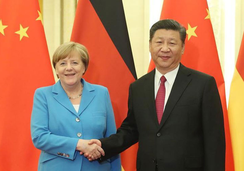 中德關係將因新總理蕭茲上台後有所改變?取自Mission of China twitter