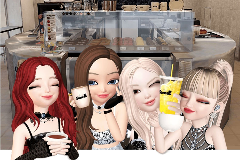 YG 娛樂將 YG 咖啡廳 the SameE 搬到ZEPETO上，創造與粉絲的虛擬互動空間。ZEPETO提供