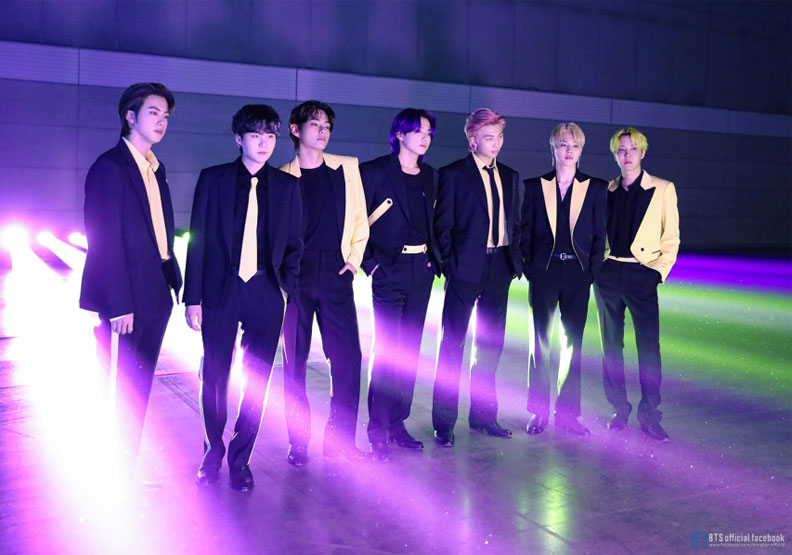 圖／紅遍全球的韓國男子團體BTS。取自BTS (방탄소년단)臉書
