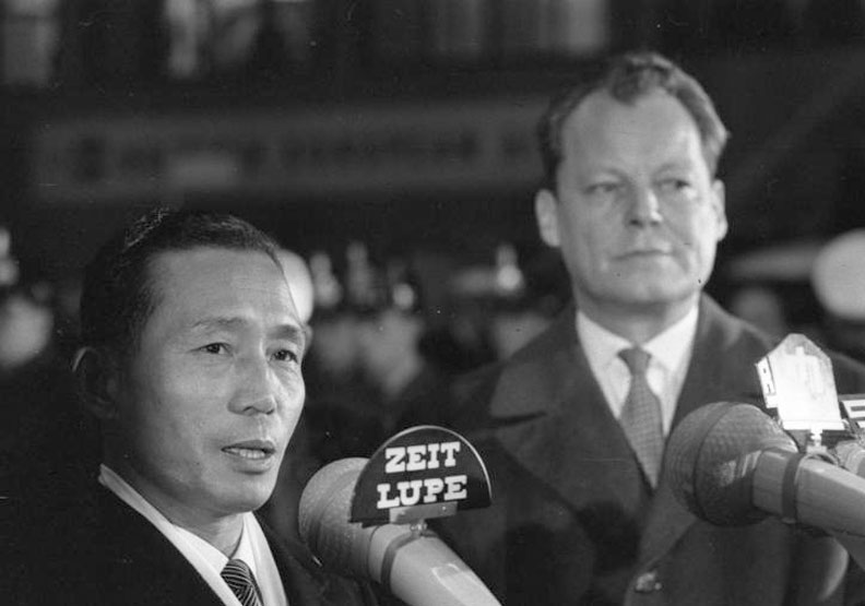 韓國第五至九任總統朴正熙。wikimedia Commons by the German Federal Archive