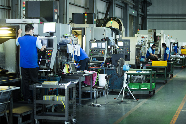 參與工業局「金屬機電數位轉型提升計畫」後,幫助京茂快速導入數位轉型、智慧升級,訂單倍增,相關人員需求求才若渴。