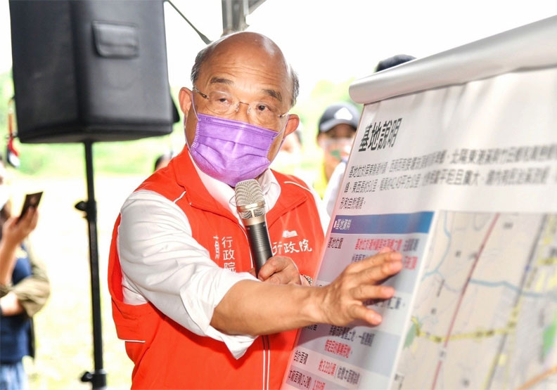 圖／行政院長蘇貞昌。行政院提供
