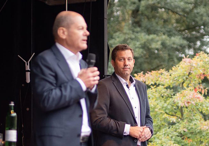 社民黨秘書長拉斯.柯林貝爾(Lars Klingbeil)。取自Lars Klingbeil臉書