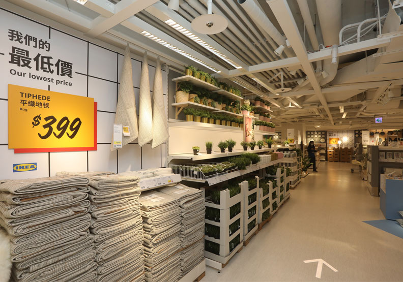 IKEA在敦北店原址開設台北城市店小巨蛋。張智傑攝
