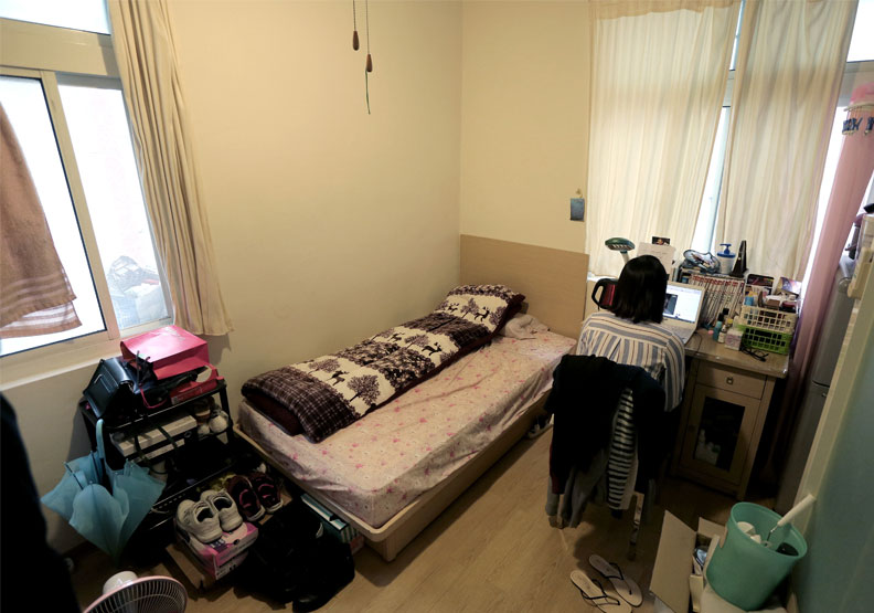 台灣都會區租屋大不易。張智傑攝。(示意圖,非內容畫面)