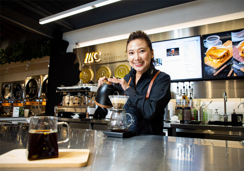 黑沃咖啡創辦人林佩霓。池孟諭攝