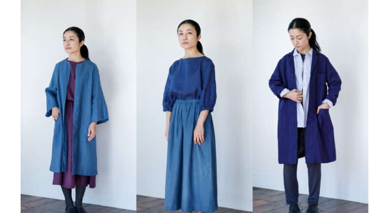 以藍色為例，深淺明暗，各有各的美。（出自くらすこと）