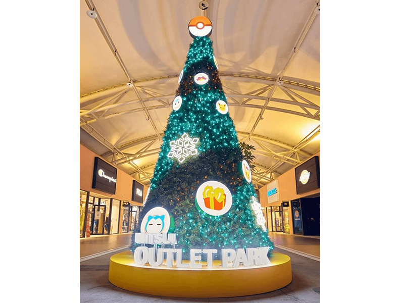 取自網路溫度計。圖片來源：FB/MITSUI OUTLET PARK 台中港