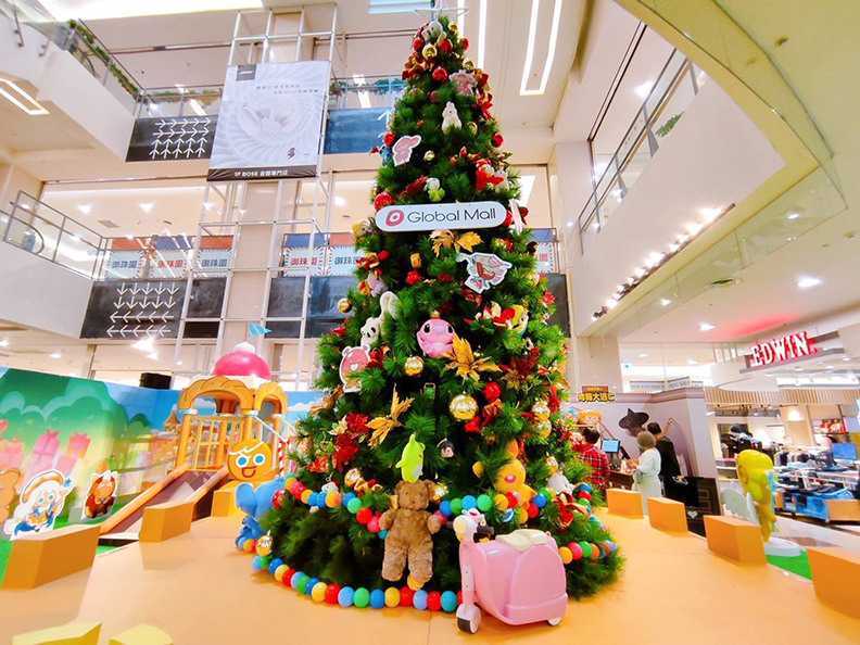 取自網路溫度計。圖片來源：FB/Global Mall 環球新北中和