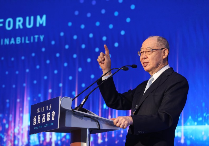 錢復強調,西方和東方對外交的看法其實截然不同,西方講求詐術,東方則是強調誠信。