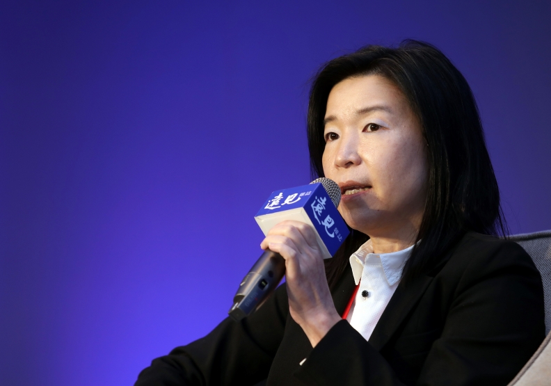 富邦金控副總經理林茂生分享，富邦集團朝向ESG的策略與成果。張智傑攝