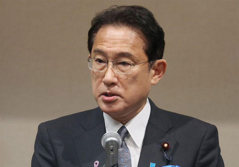 日本首相岸田文雄。取自岸田文雄twitter