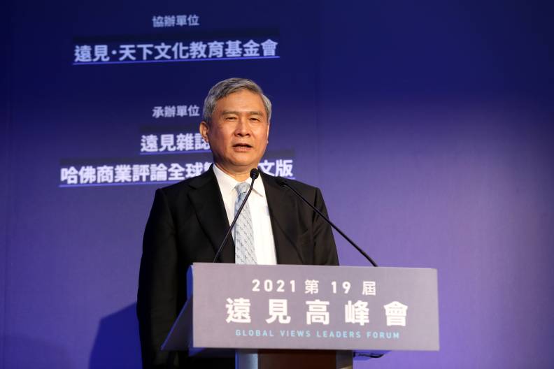 台達電子董事長海英俊獲頒傑出領袖獎。