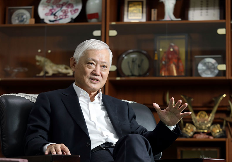 研華科技共同創辦人、TCG台企再造基金投審會召集人何春盛。張智傑攝