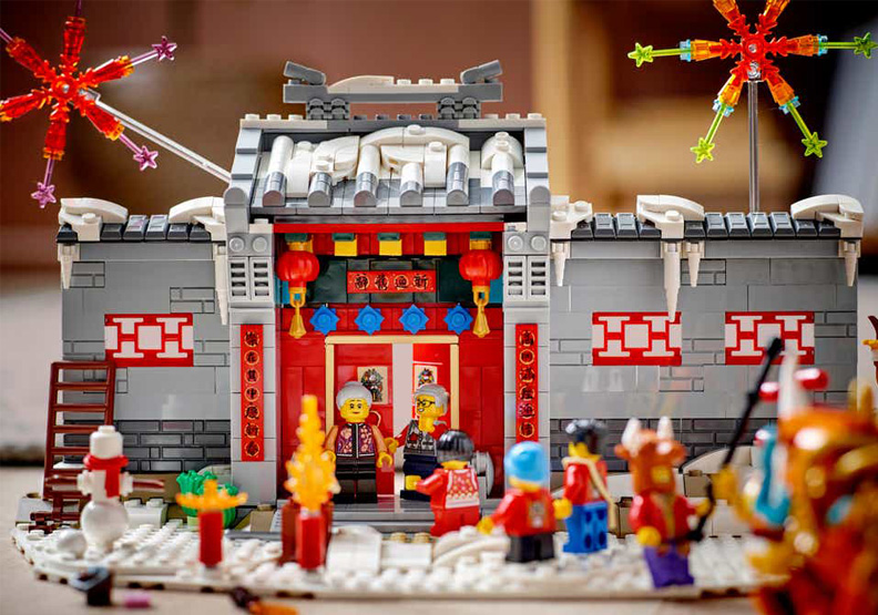 中華文化系列樂高在中國熱銷。取自LEGO官網