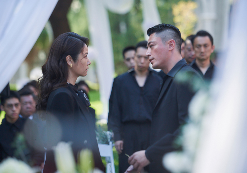 林心如對戲霍建華，是兩人婚後首次同台演出。Netflix