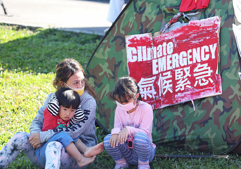 氣候危機，雖不是1218四大公投的決戰議題，但也值得關注。
