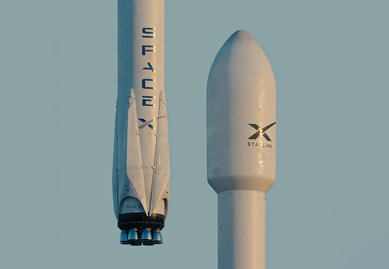 SpaceX的工程師鬆開了其中一套可變的限制。僅為情境圖，取自unsplash