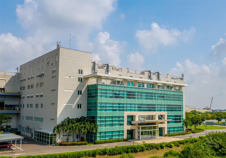 圖／位在台南柳營科技工業園區裡的光洋應用材料科技。光洋科提供