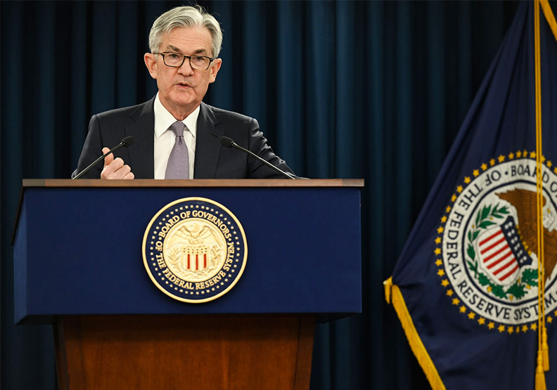 美國聯準會主席鮑爾。Flickr by Federalreserve