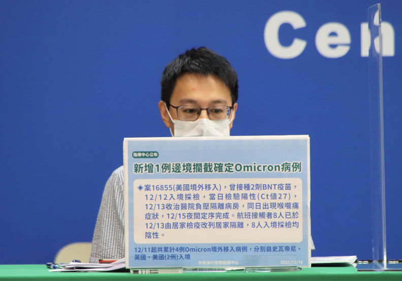 Omicron境外移入再+1！國內累積4例，分別來自3國
