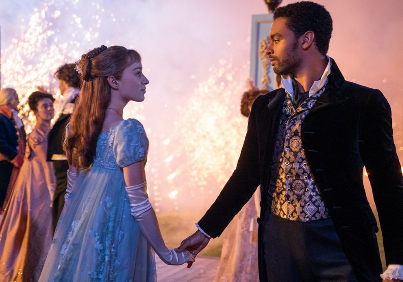 《柏捷頓家族:名門韻事》。Netflix