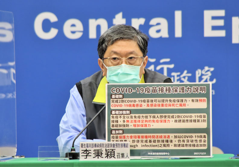 第三劑間隔不縮短！ACIP召集人李秉穎曝原因，揭國內5混打試驗抗體結果