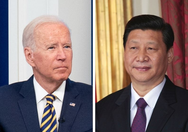 圖／美國總統拜登、中國國家主席習近平。Flickr by The White House、達志影像